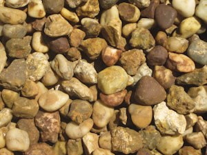 Red pebble